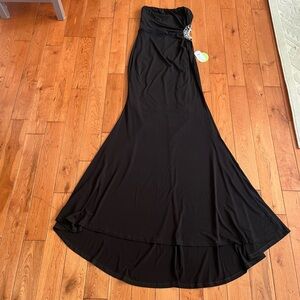 Windsor Black Strapless Dress - Size Small